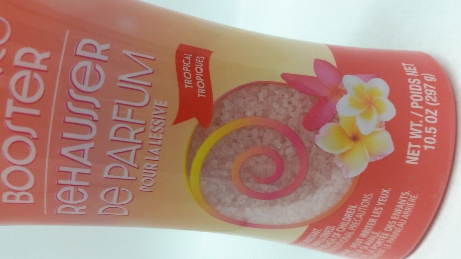 ( LOT 4 ) In-Wash Fragrance Booster Rehausseur, Tropical Scent New 10.5 oz Ea