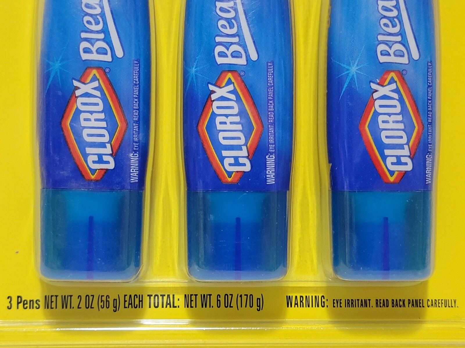 NEW 3 X Clorox Bleach Pens (2 Ounces Each) SEALED Dual-Tipped Fine / Broad 2003