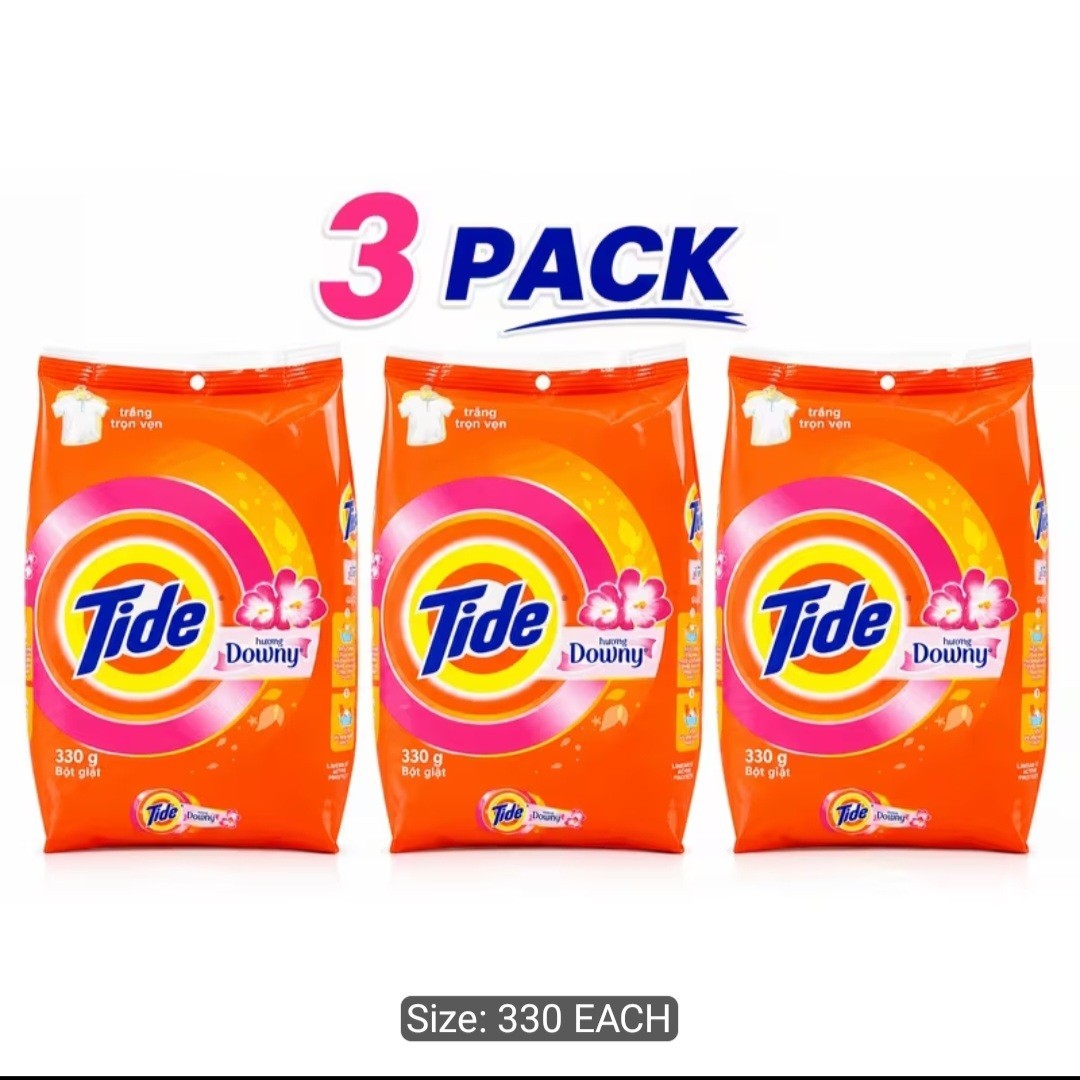 Tide Downy Powder Detergent 330g / 11.55 OZ (3 Pack)