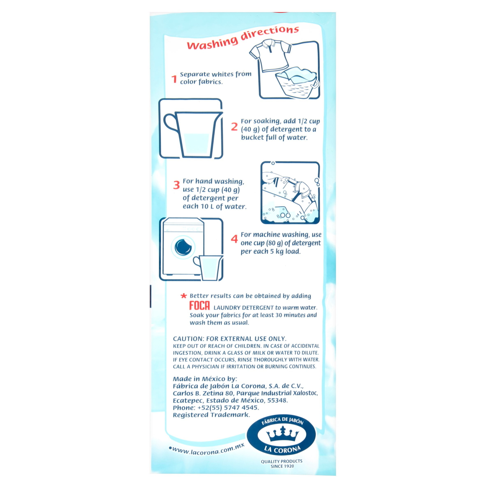 (3 pack) Foca Biodegradable Laundry Detergent, 70.54 Ounce