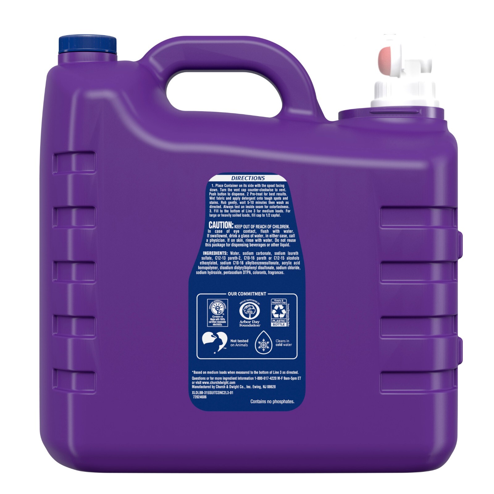 Tropical Passion, 260 Loads Liquid Laundry Detergent, 312 Fl Oz