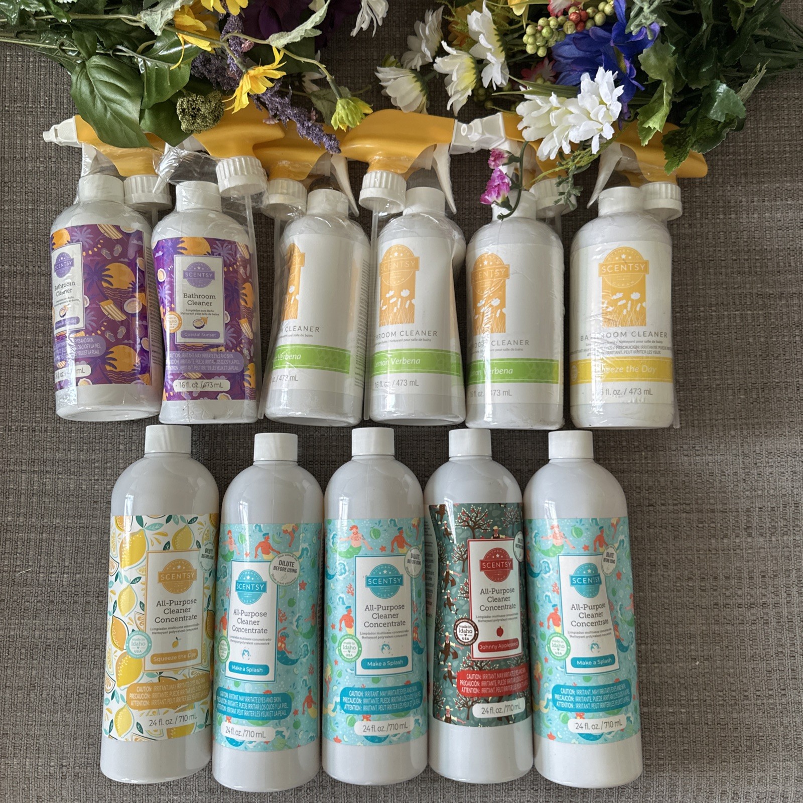 Lot – Scentsy Bathroom Cleaner, All Purpose Cleaner, Bathroom Cleaner