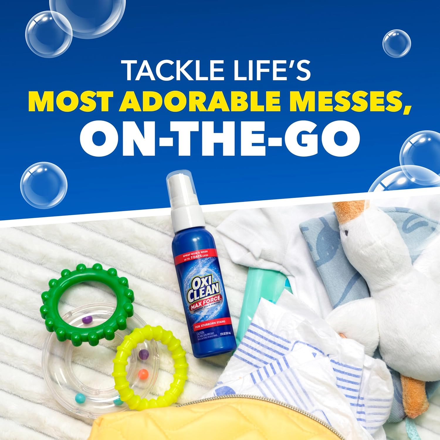 Oxiclean Max Force Laundry Stain Remover Spray, 2 Fl Oz, 2PK