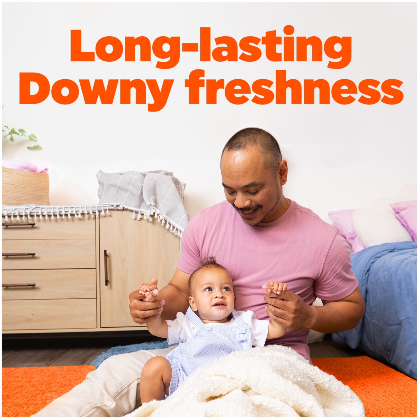 Laundry Detergent Liquid with Ultra Downy Boost, April Fresh, 73 fl oz, 52 Loads