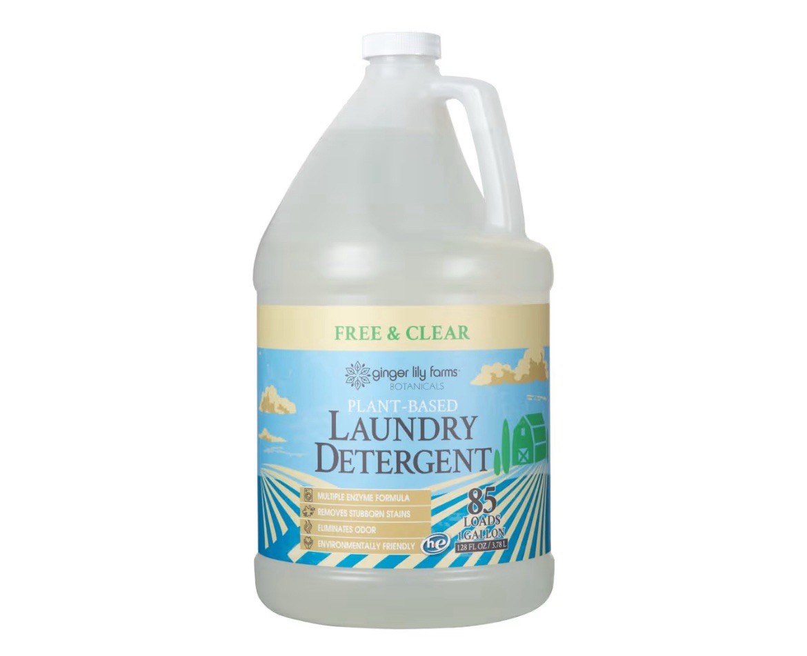 1 Gallon Unscented Laundry Detergent Bulk 85 Loads – Massage Sheets & Towels HE