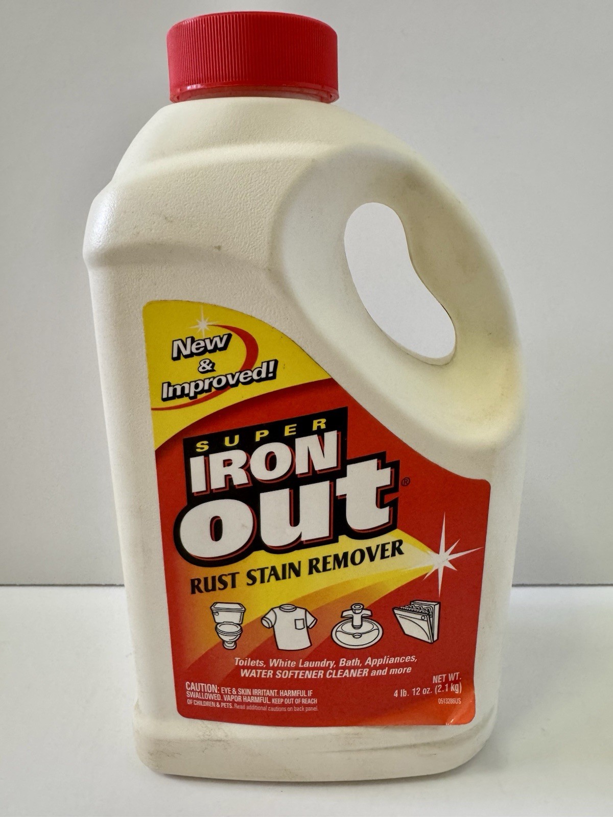 SUPER Iron Out 76 Oz SUPER IRON OUT POWDER RUST STAIN REMOVER NOS