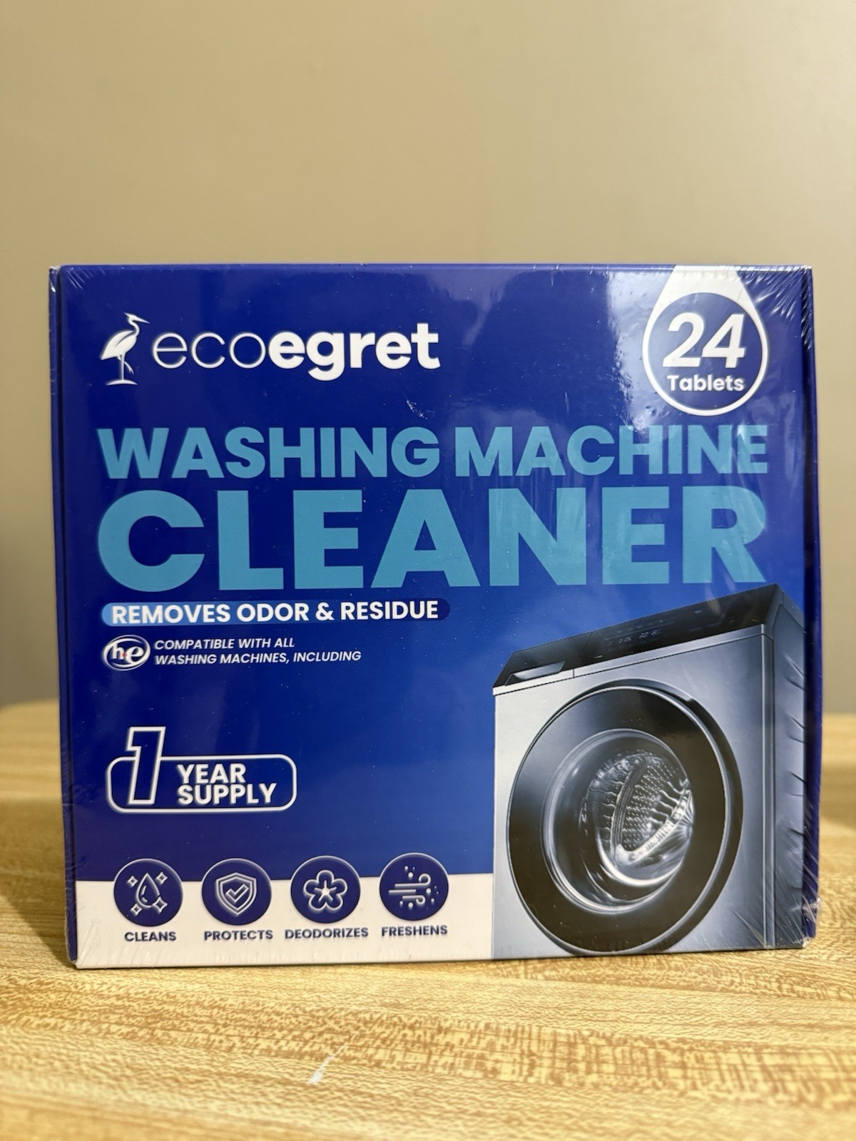 Washing Machine Cleaner 24 Pack 1 Year Supply Front Top Load High Efficiency New