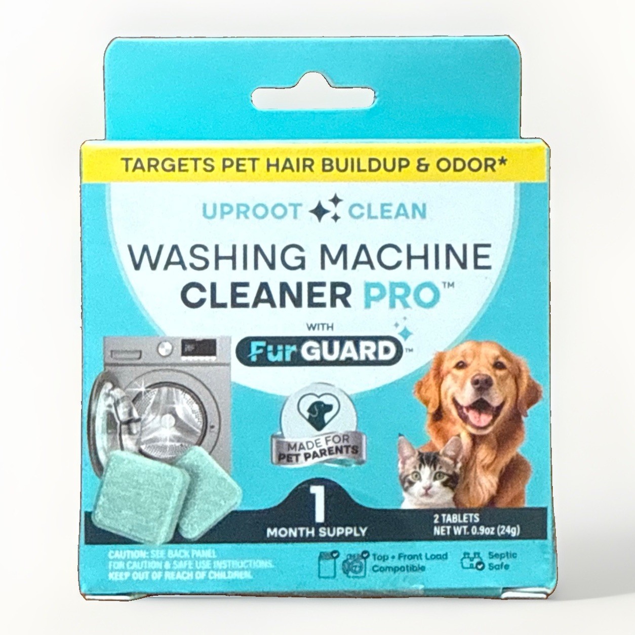Uproot Clean Laundry Cycle Pro Pet Hair Kit Detergent Dryer Sheets Cleaner 62 Pc