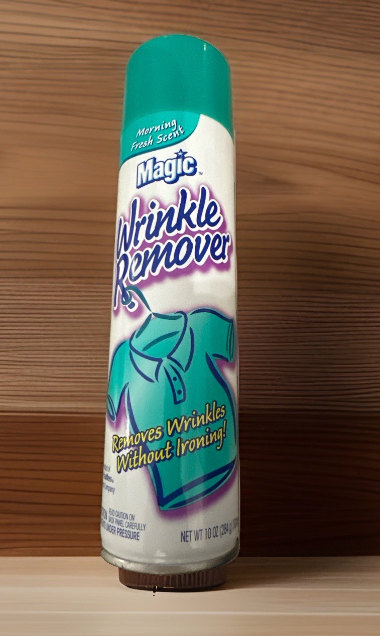 Magic Wrinkle Remover Spray 10 Oz, Fresh Morning scent Faultless Bon Ami Co vtg