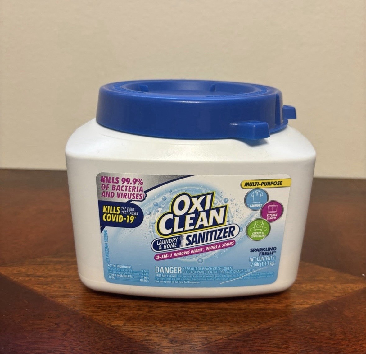 OxiClean Sparkling Fresh Laundry & Home Sanitizer 2.5lb New Discontinued