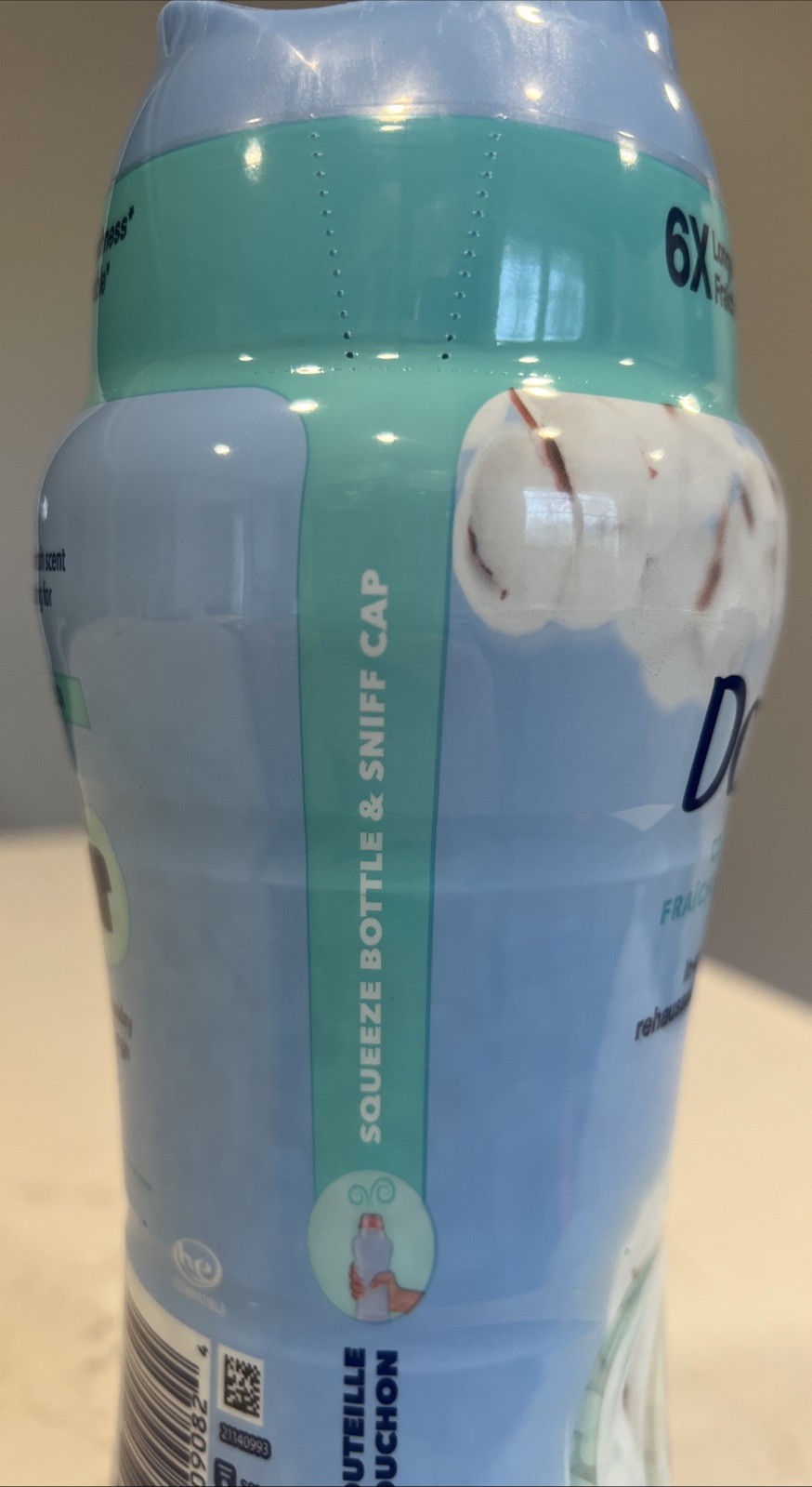Downy Cool Cotton In Wash Scent Booster Easy Twist-off Cap 13.4oz