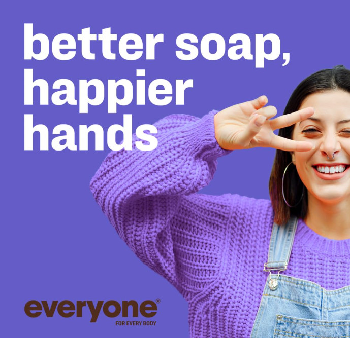 Everyone Liquid Hand Soap Refill, 1 Gallon, Lavender & Coconut, Plant-Based