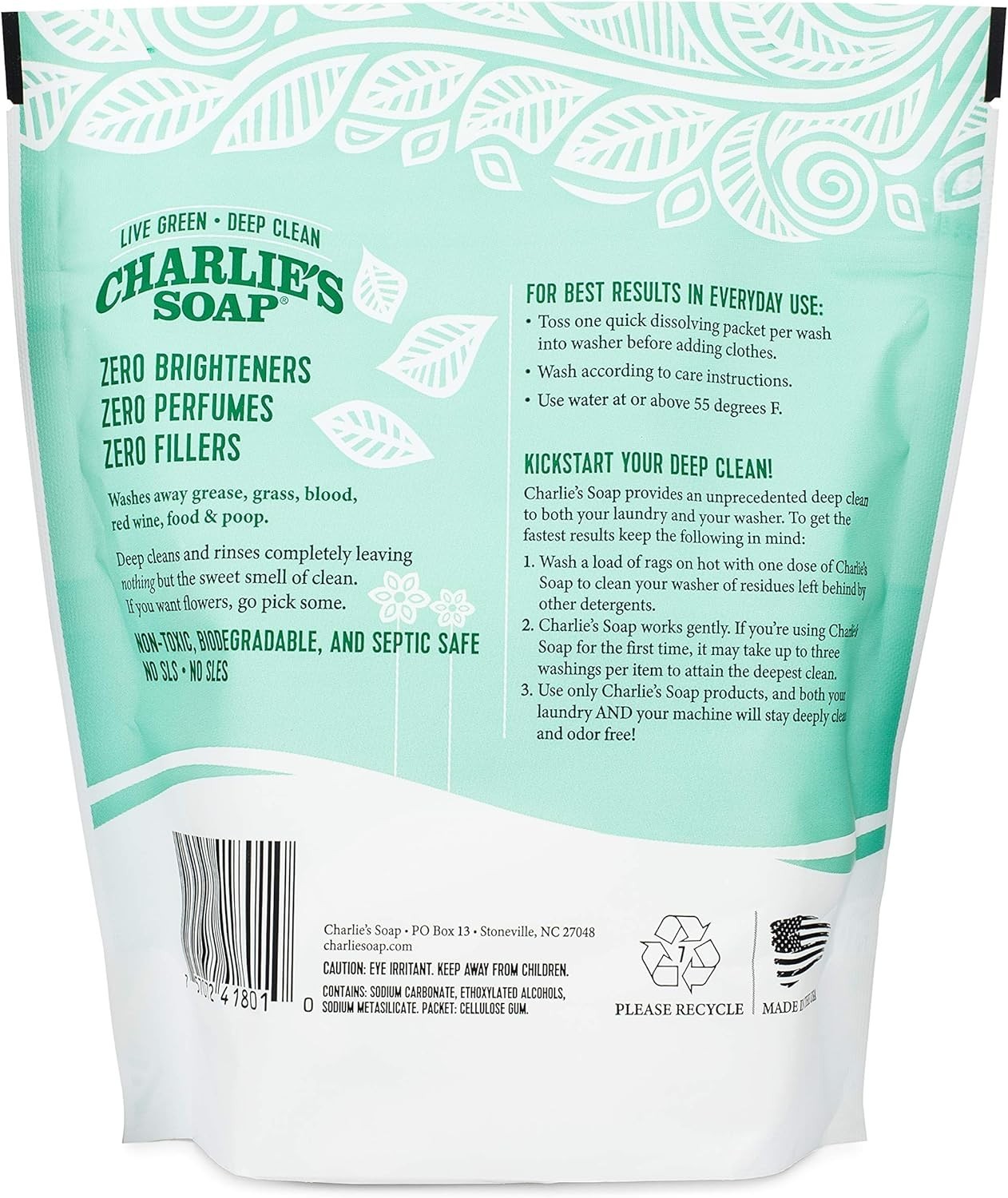 Convenient 90 Load Fragrance-Free Laundry Packets – Safe for Sensitive Skin