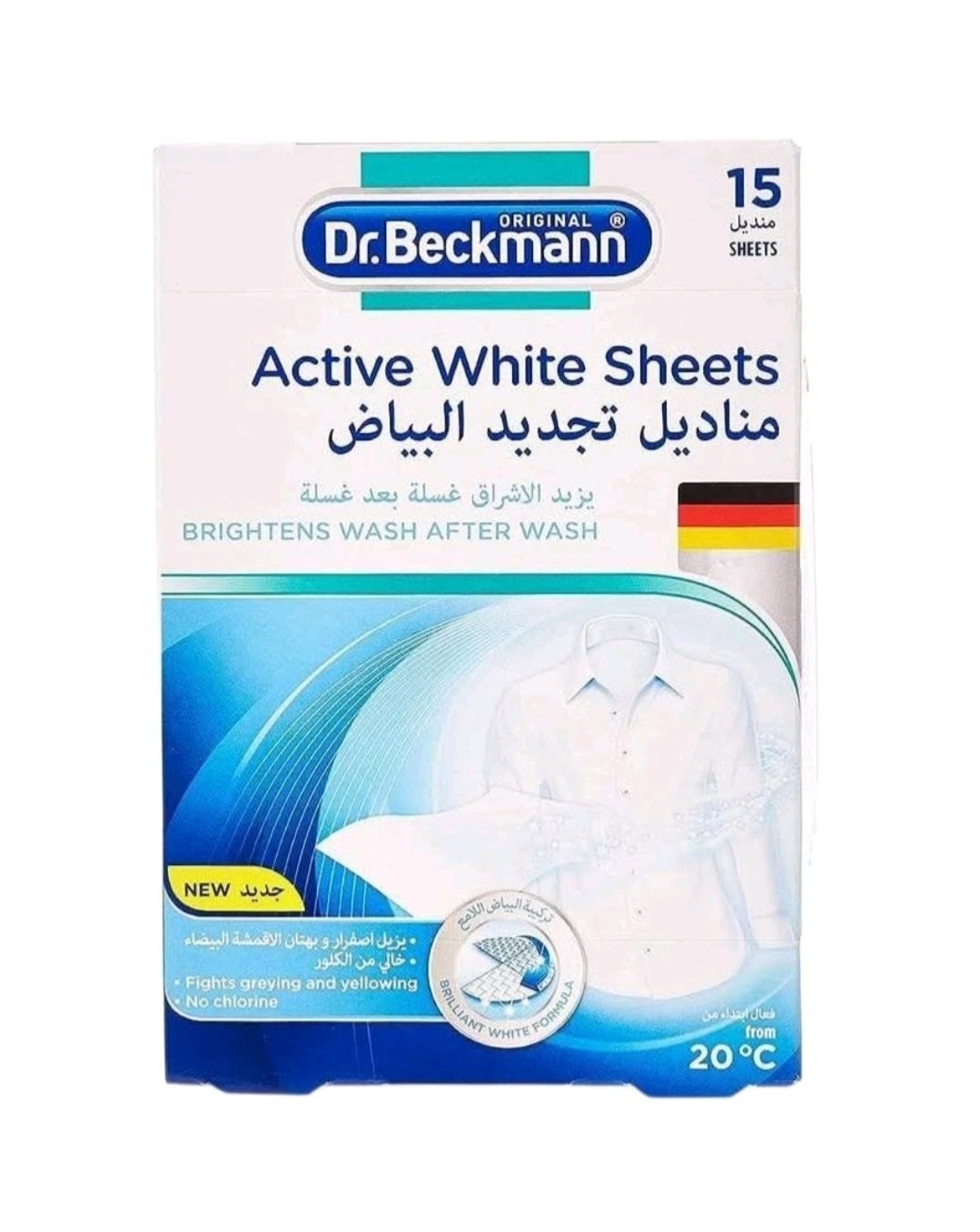 Dr. Beckmann 3PCS Laundry Care Bundle Stain Remover Roll-On Active White Sheets