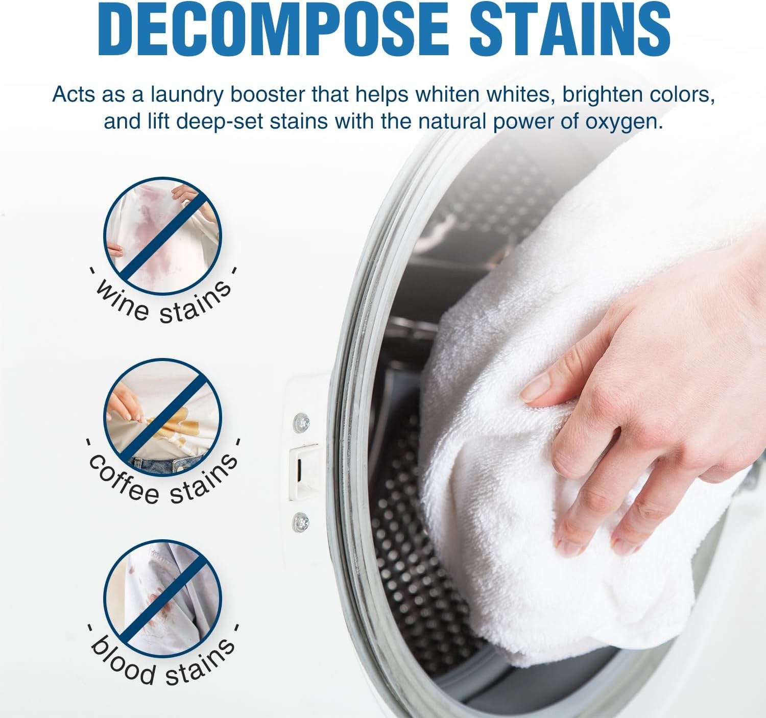 Sodium Percarbonate – Oxygen Bleach Powder & Laundry Booster – Multi-Purpose