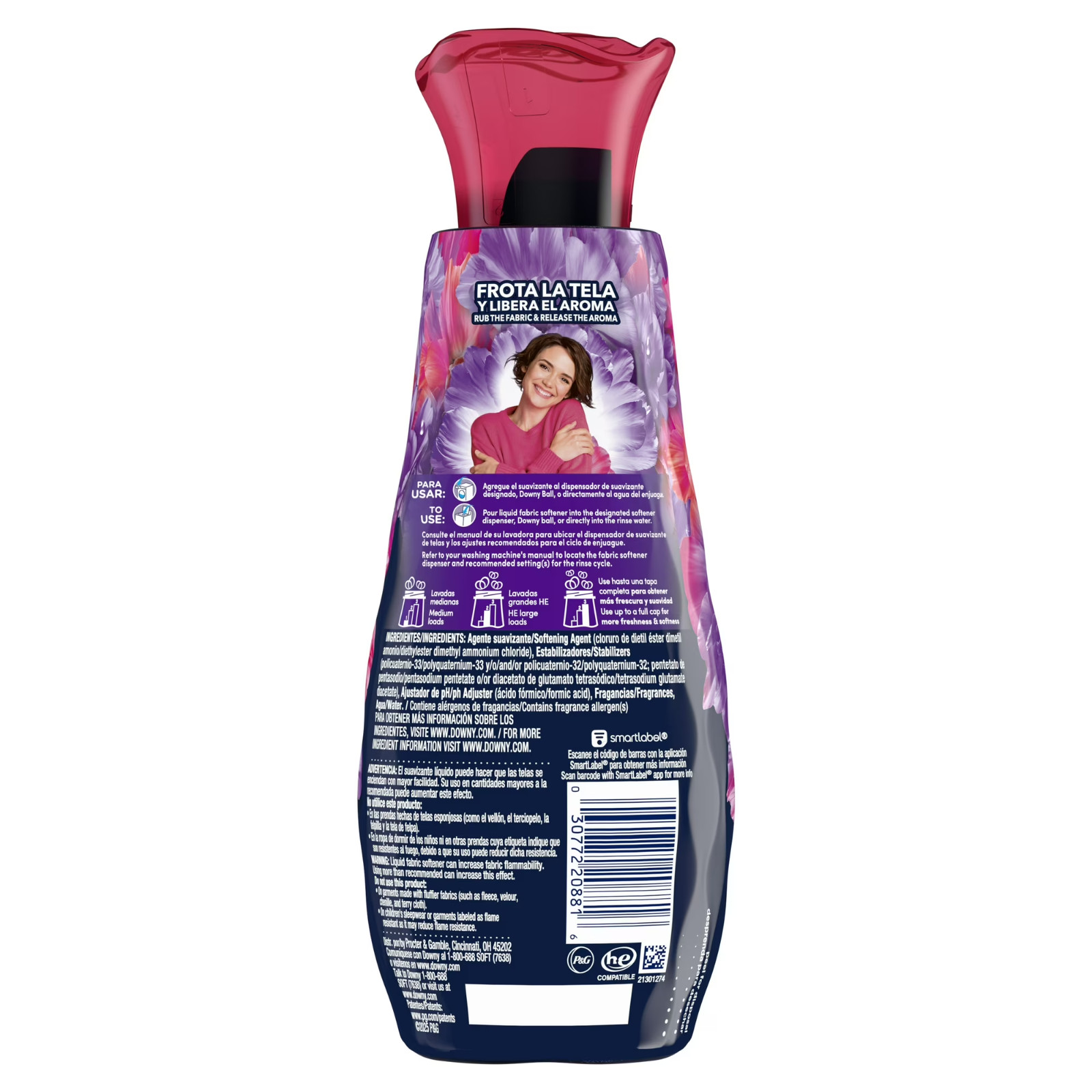 Downy Intense Fabric Softener Floral Scent 24 fl oz 32 Loads- Free Shipping