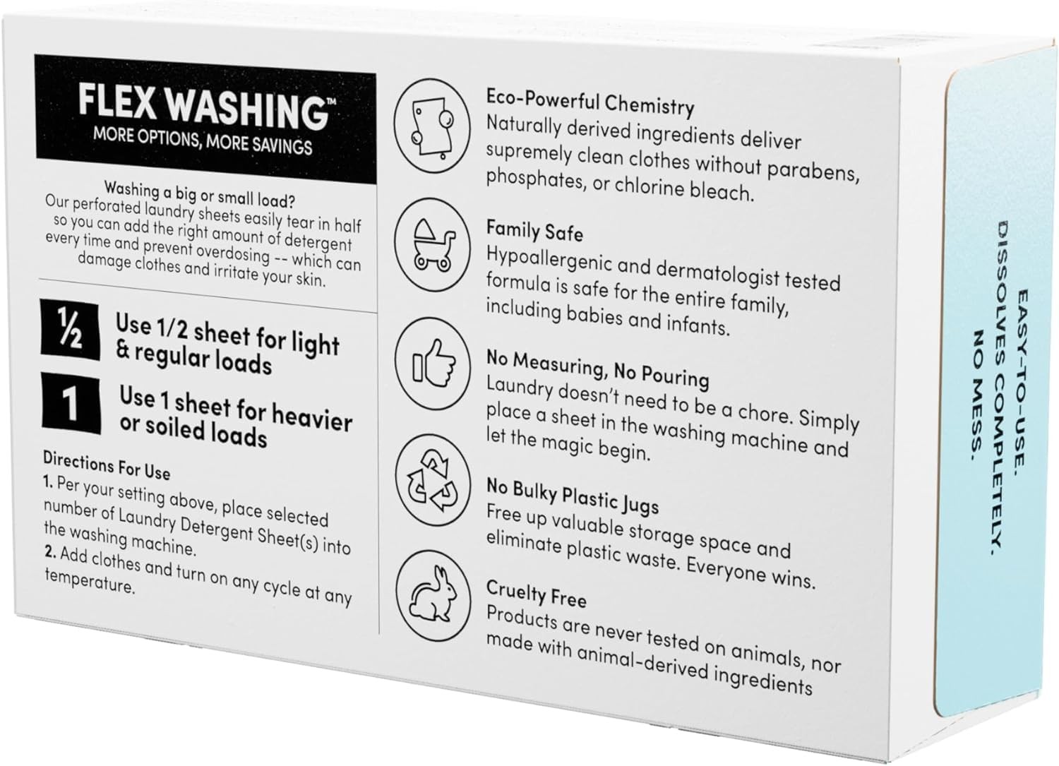 Laundry Detergent Sheets, 200 Sheets, 400 Loads of Laundry, Fresh Linen, Sept…