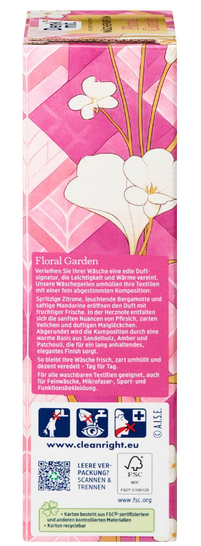 6 x 275 Denkmit Laundry Perfume Floral Garden