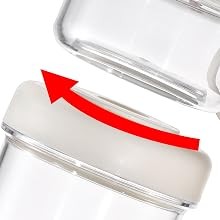 Portable Laundry Detergent Dispenser with Handle, Stackable Laundry Storage