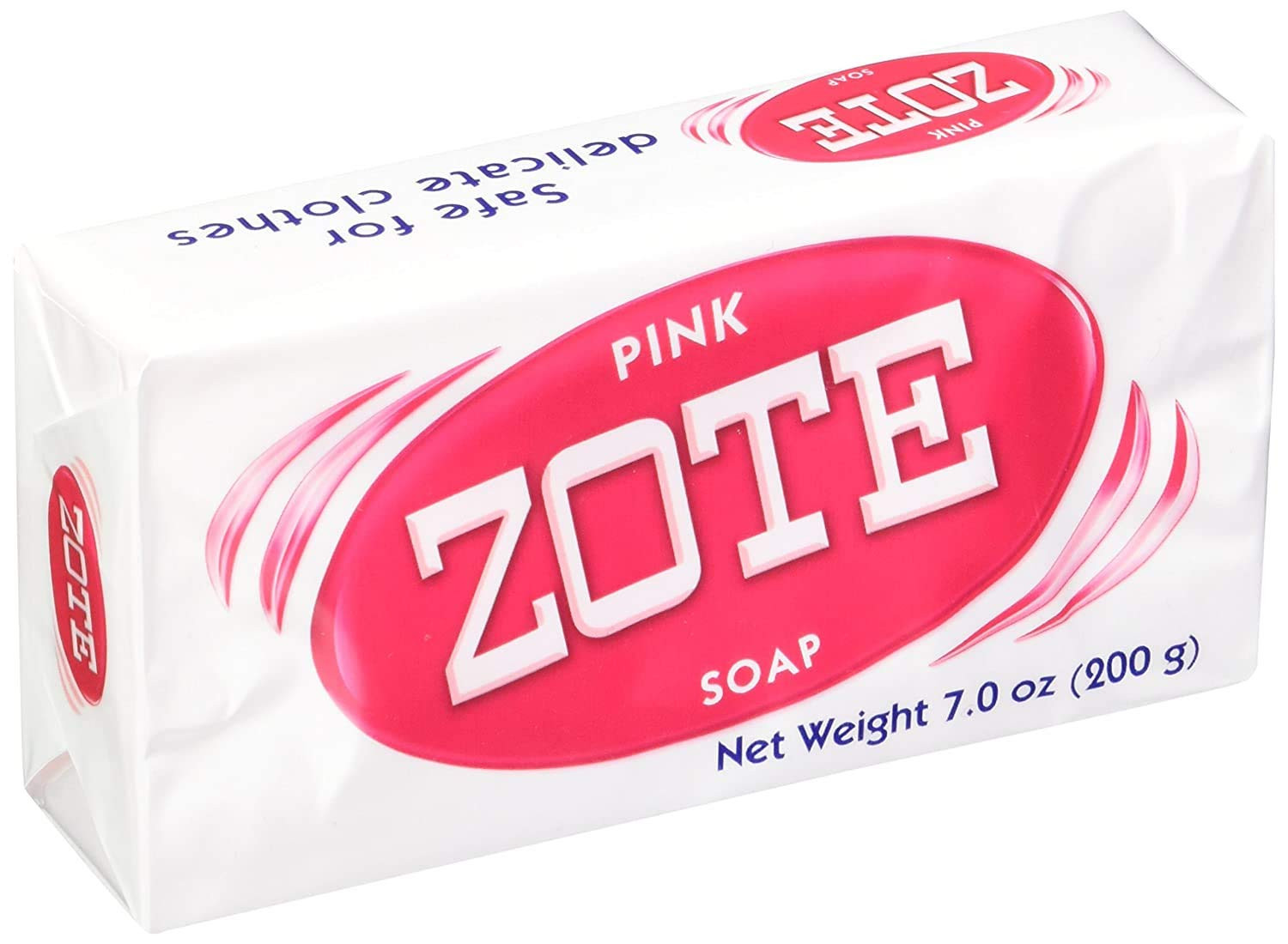 Zote Laundry Soap Bar Pink 7 oz All Purpose Soap Ideal for Fishing Bait
