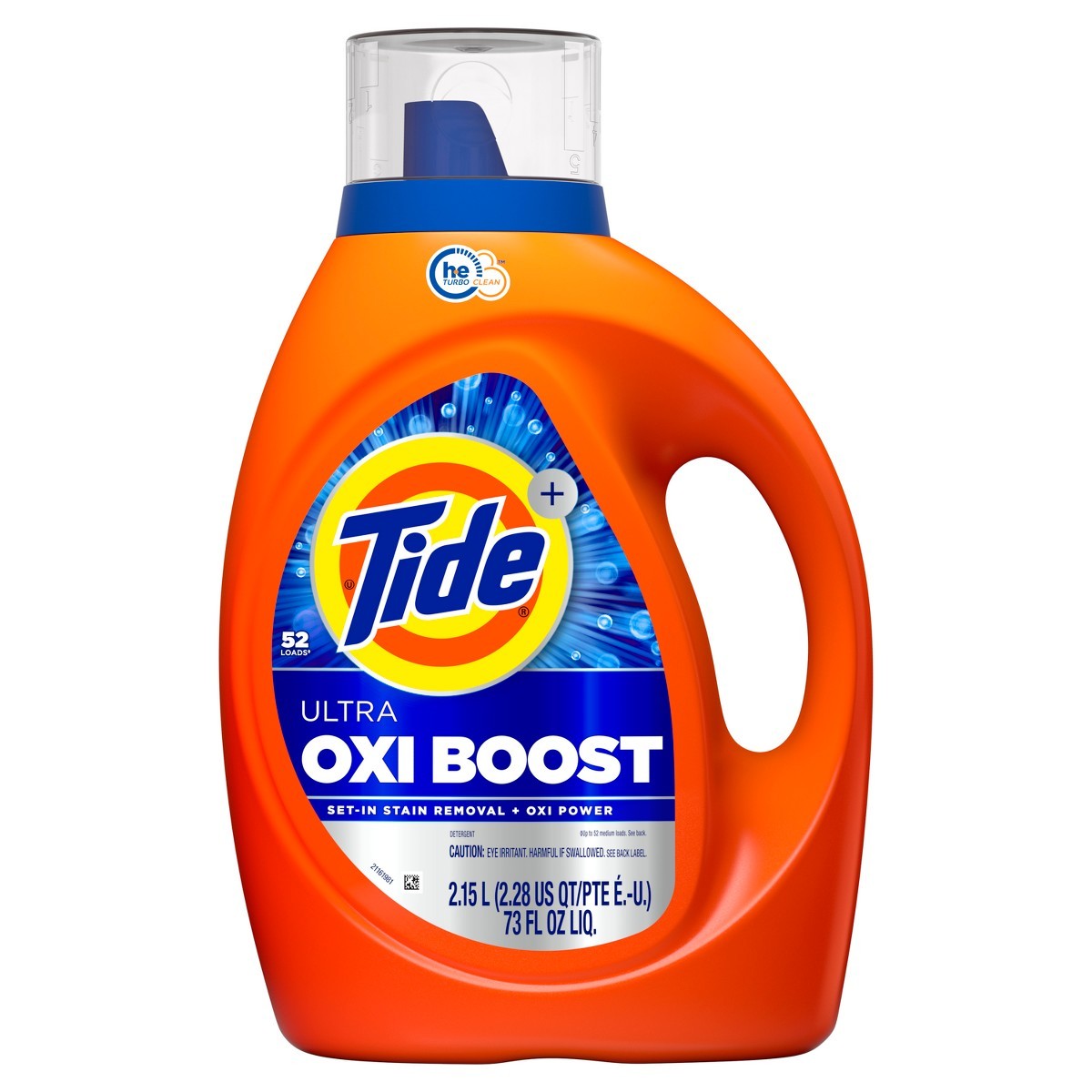 Tide Ultra Oxi Boost HE Deep Cleaning Concentrated Laundry Detergent 73 fl oz