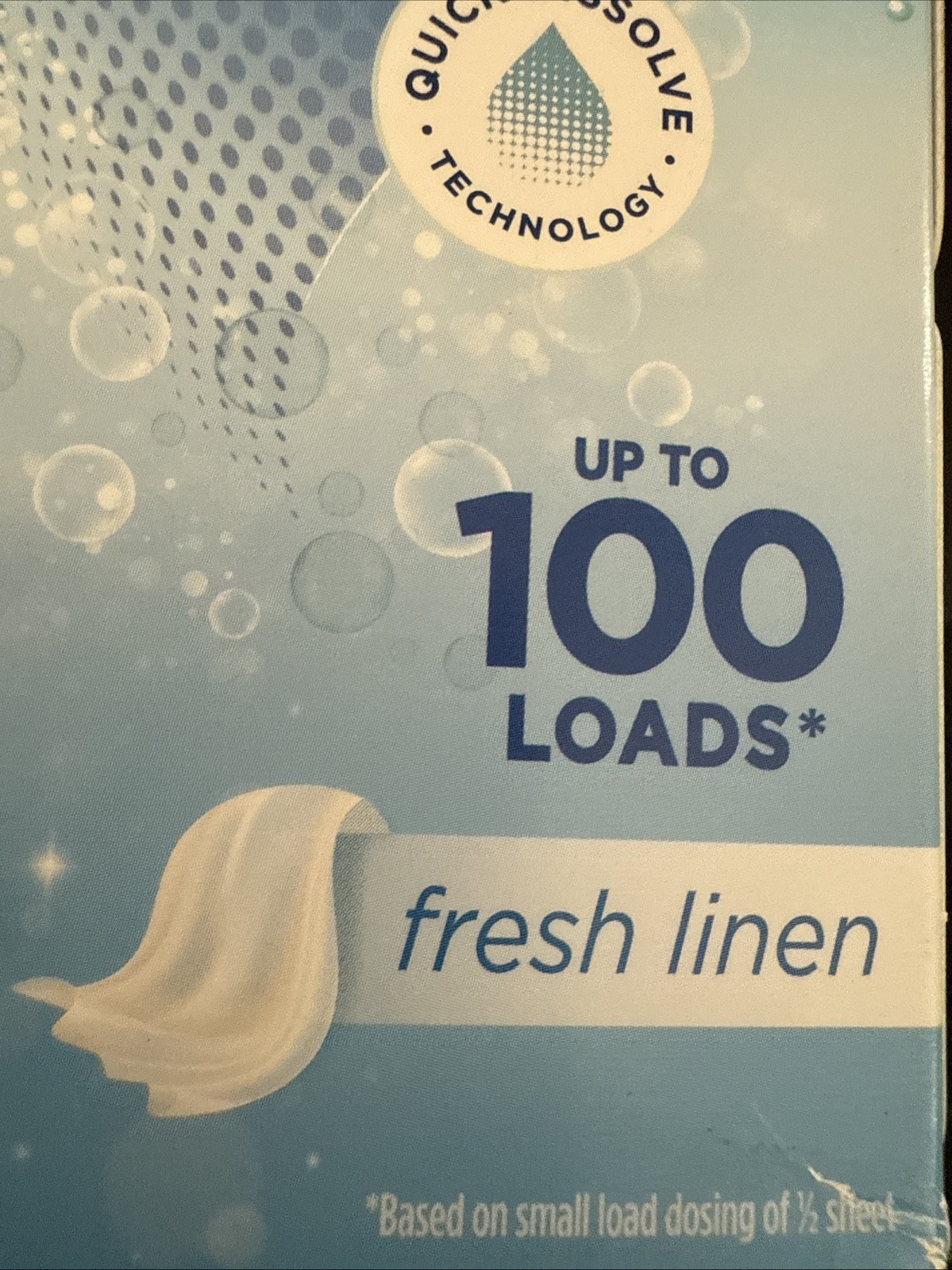 (2-Pack) Arm & Hammer Fresh Linen Scent Power Laundry Detergent Sheets 50 count