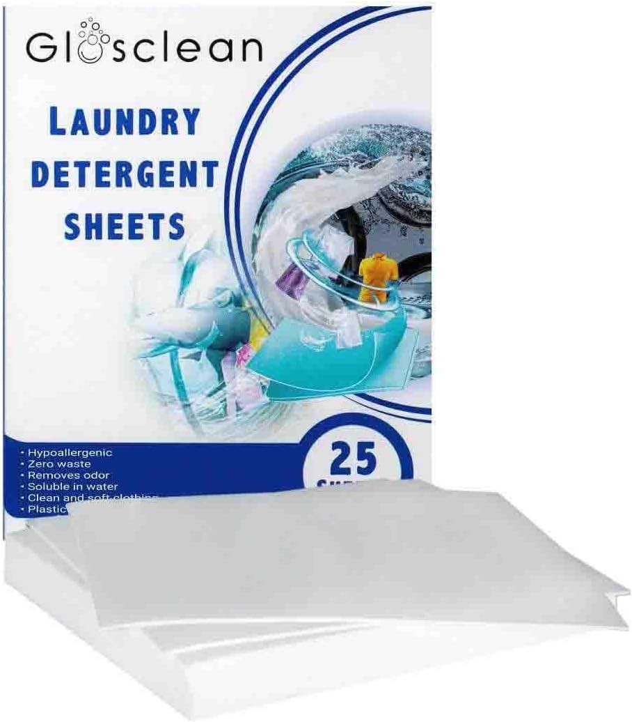 Laundry Detergent Sheets – 50 Strips (25 Sheets) | Earth Friendly Fresh Scent