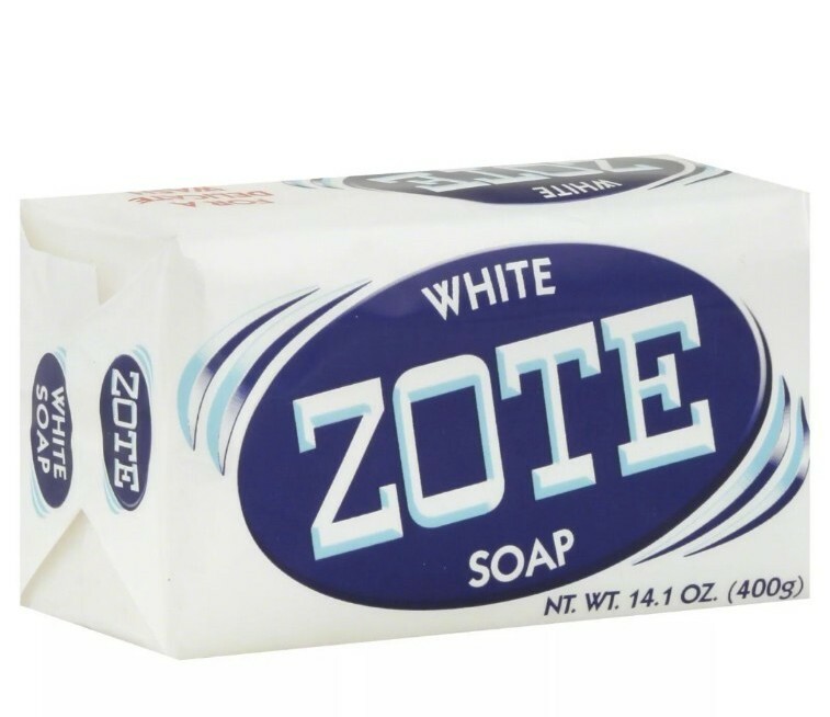 Zote White 3x Bars 14.1oz Hand Wash Soap for Stains 400g Large Zote Soap