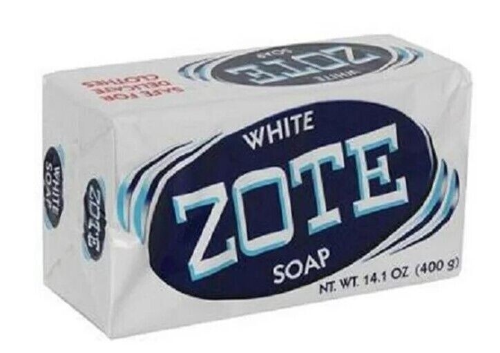 1 Pack of Zote Laundry Soap Bar White 14.1 oz Beauty & Personal Care (400gr)
