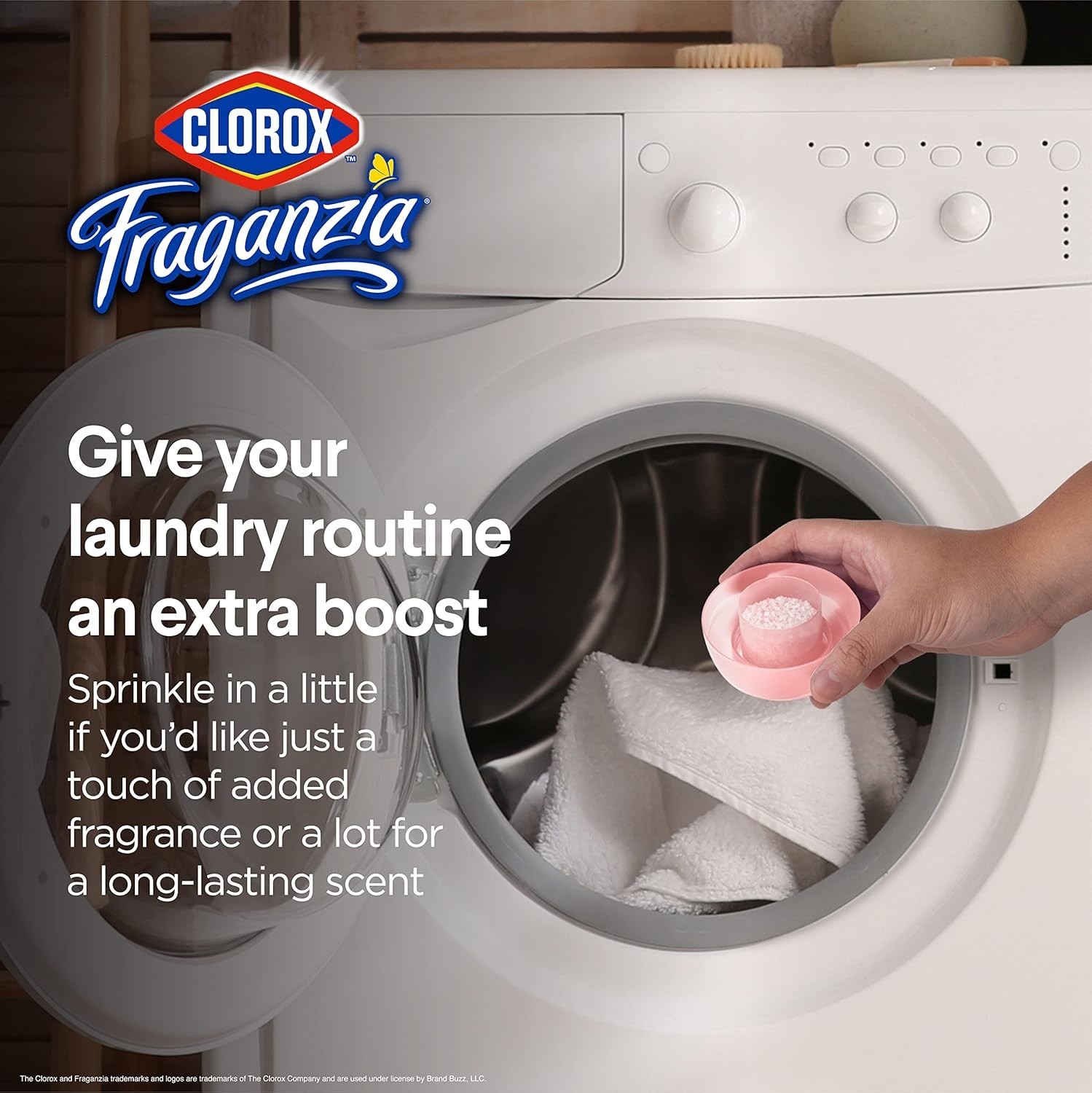 Clorox Fraganzia Laundry Crystals Spring Scent Fabric Freshener 1 Count Pack
