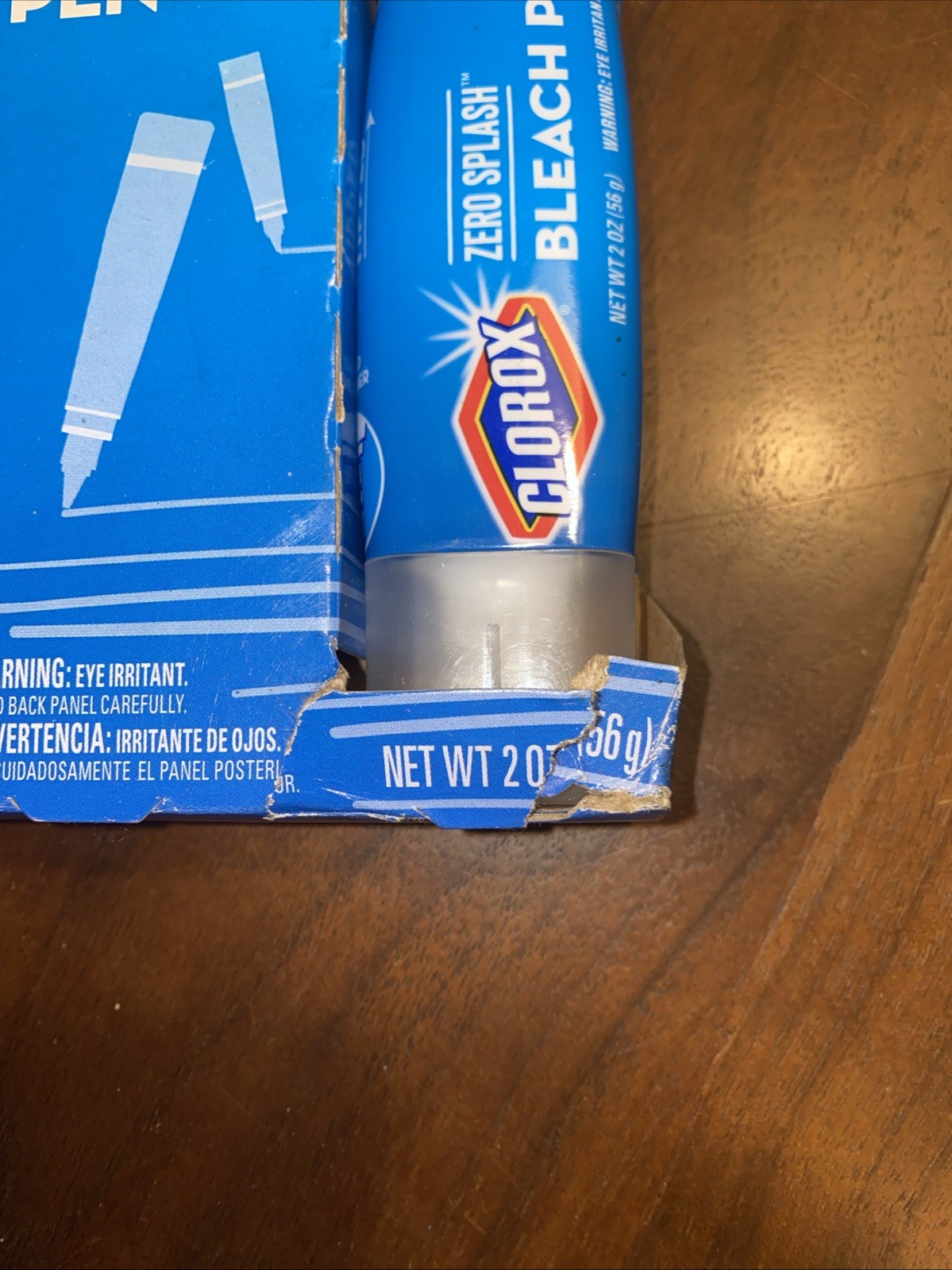 1 Clorox Bleach Pen Sealed 2018 Dual Tip Zero Splash PreTreat Stain Gel 2oz