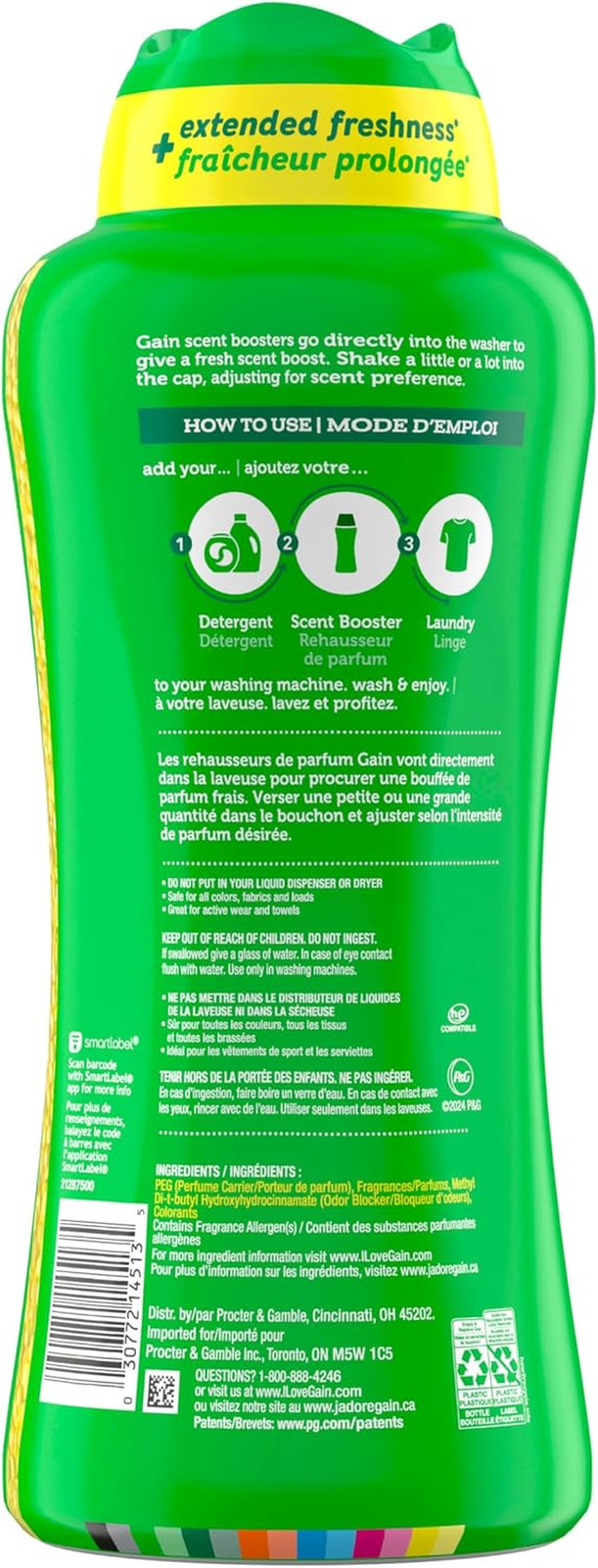 Fireworks In-Wash Scent Booster Beads, Original Scent, 30.1 Oz