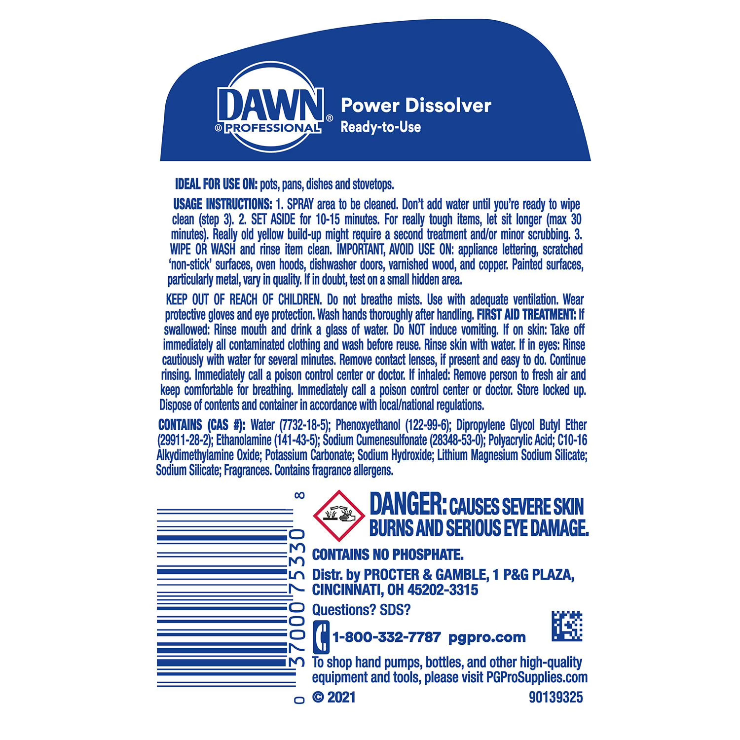 Dawn Professional Liquid Power Dissolver, 32 Fluid Ounce