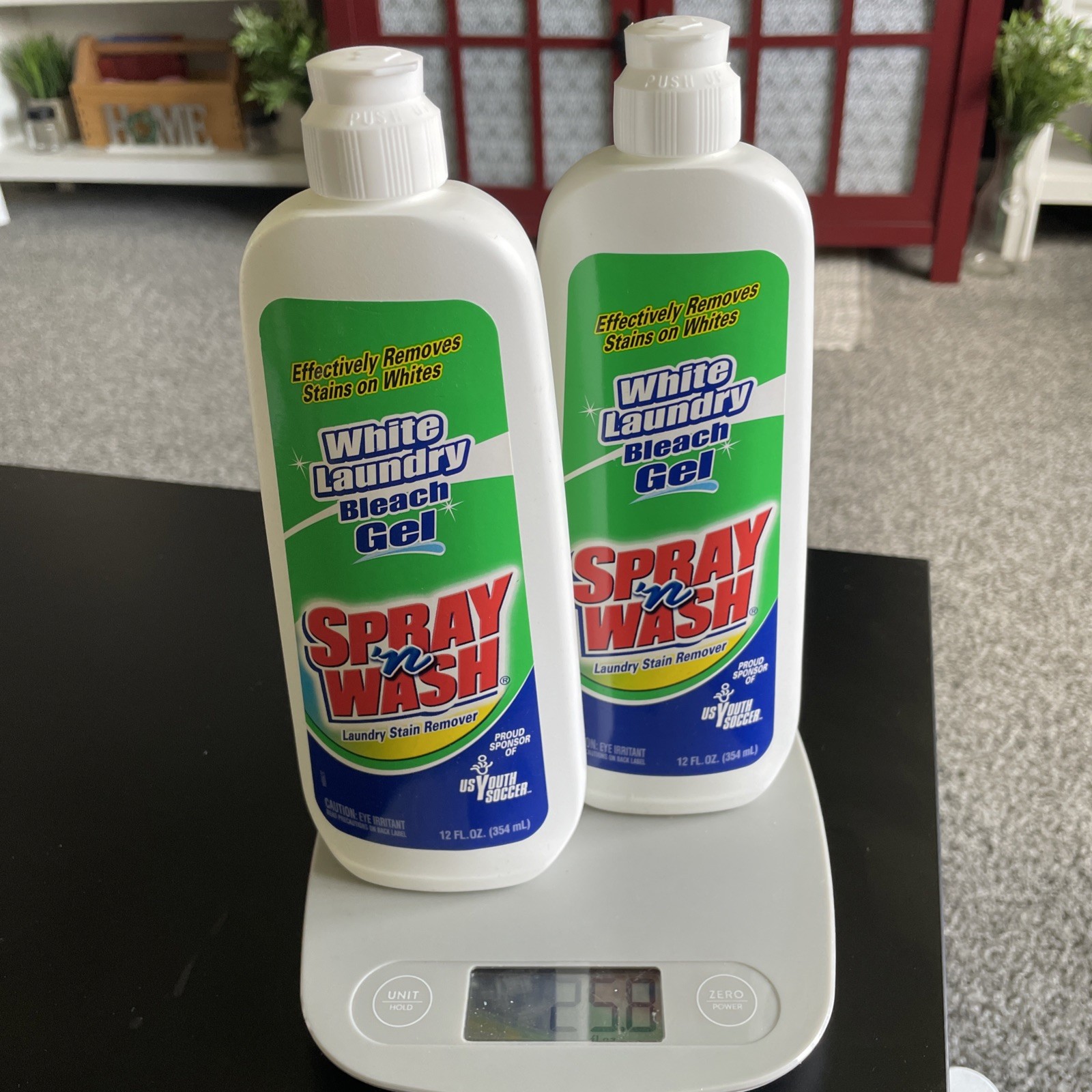 2 Vintage 2002 Spray N Wash Gel White Laundry Beach Gel Stain Remover 12 FL OZ