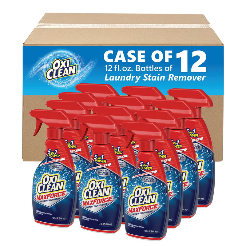 Oxiclean Max Force Stain Remover Professional 12 Fl Oz Pack Of 12 5703700070Ct