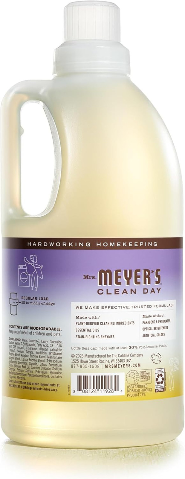 CLEAN DAY Liquid Laundry Detergent, Infused with Essential Oils, Compassion Flow