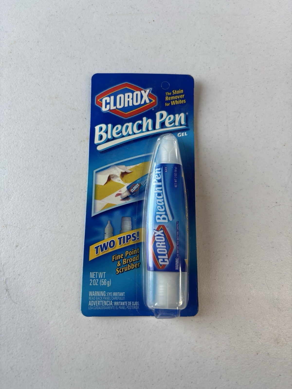 Clorox Bleach Pen Gel for Whites Dual Tipped 2 oz New in Box Discontinued