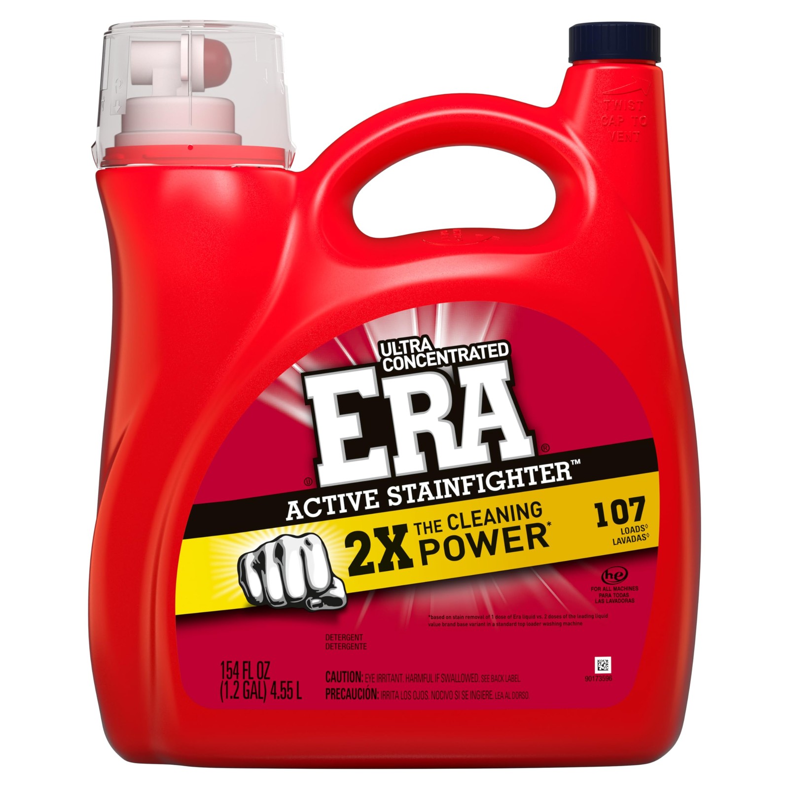 Ultra Active Stainfighter Laundry Detergent 154 fl oz for Deep Stain Removal