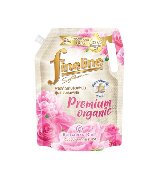Fineline Premium Organic Concentrated Fabric Softener White Rose Scent 1000 ml