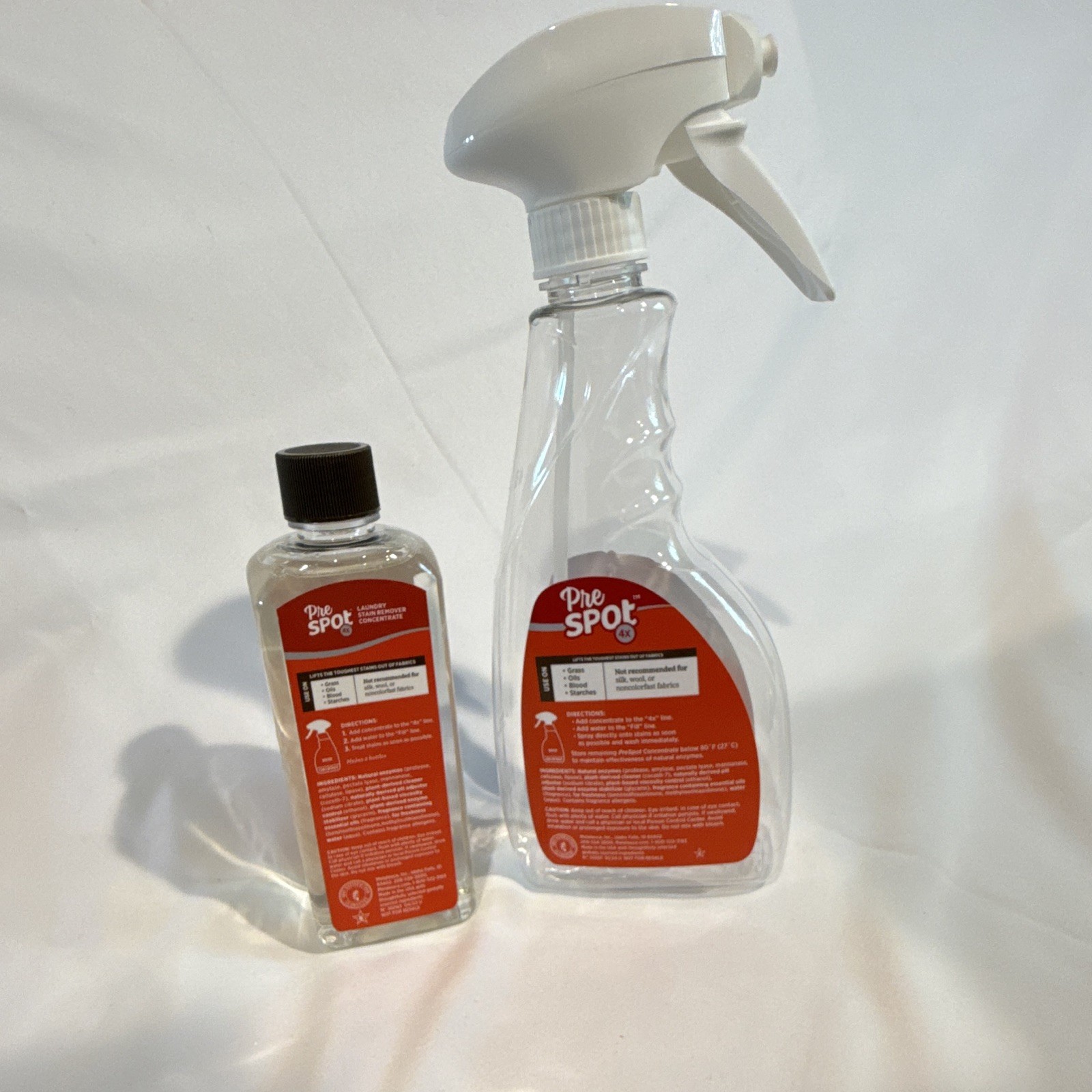 EcoSense PreSpot 4X Laundry Stain Remover 8 fl oz 2 Pack + Spray