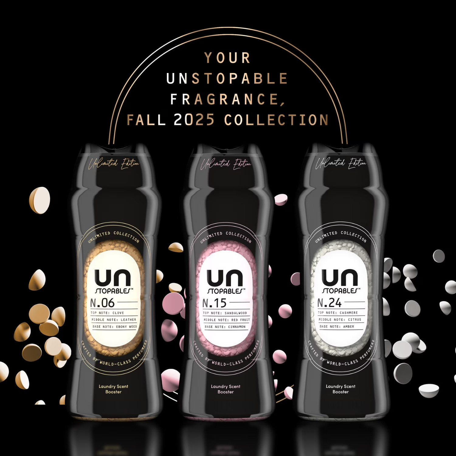 Downy Unstopables Unlimited Collection No.06 Gold Scent Booster Beads 2, 2 Pack