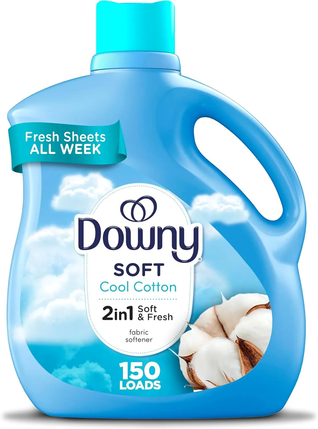 Downy Liquid Fabric Softener April Fresh 140 fl oz 190 Loads Conditioner