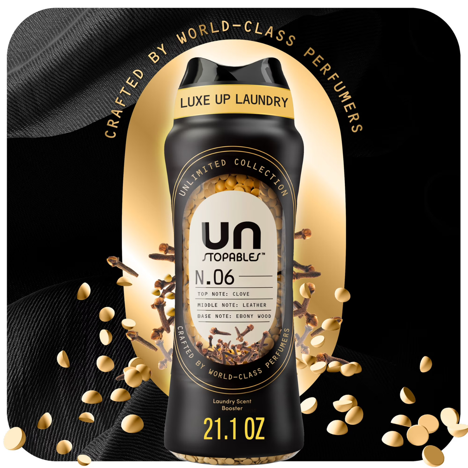 Downy Unstopables Unlimited Collection No.06 Gold Scent Booster Beads 2, 2 Pack