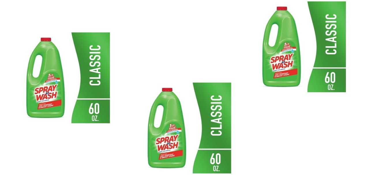 3 NEW Spray ‘n Wash Pre-Treat Laundry Stain Remover Refill 60 Fl. Oz.