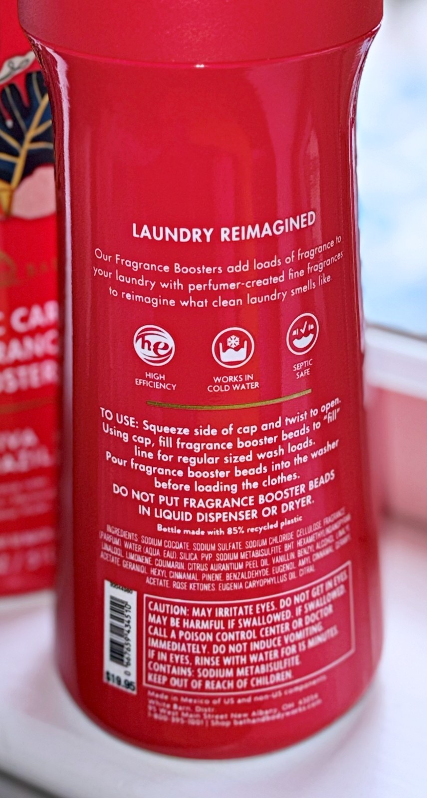 Bath & Body Works 18 oz Fabric Care Fragrance Booster Viva Brazil x3