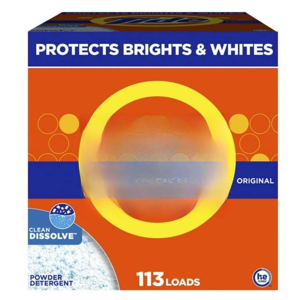 Tide Powder Laundry Detergent, Original Scent, 129 oz, 113 Loads