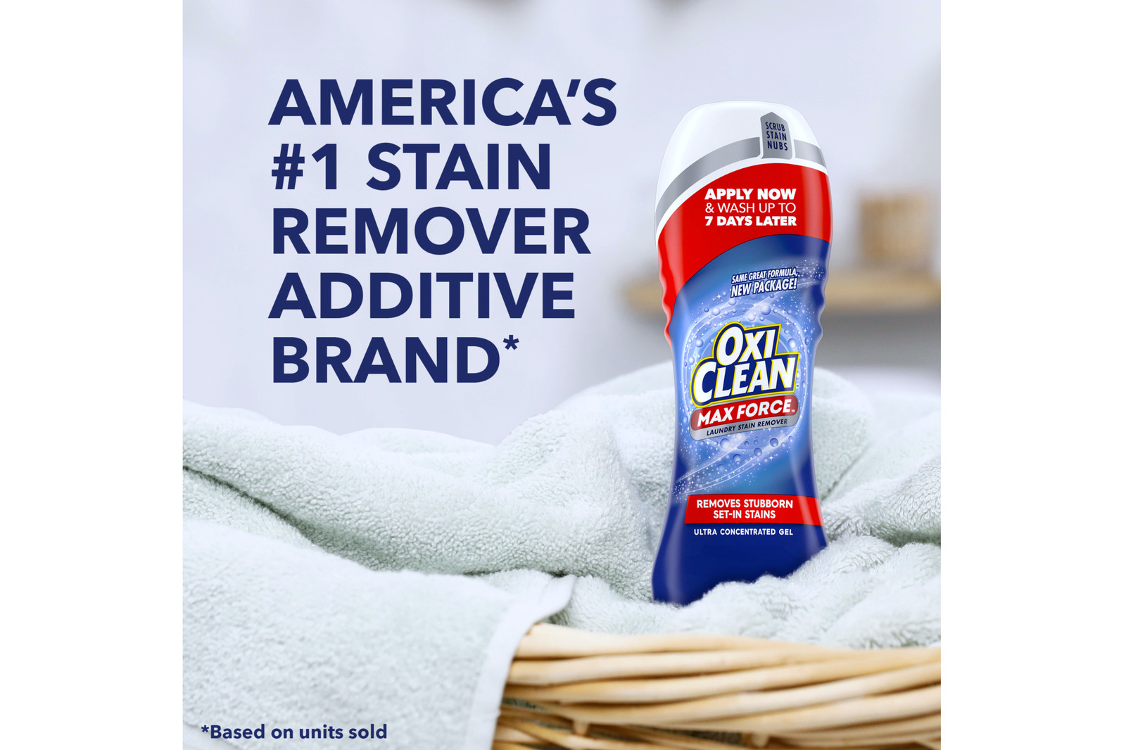 6 Pack Oxiclean Max Force Gel Stick 6.2 Ounce
