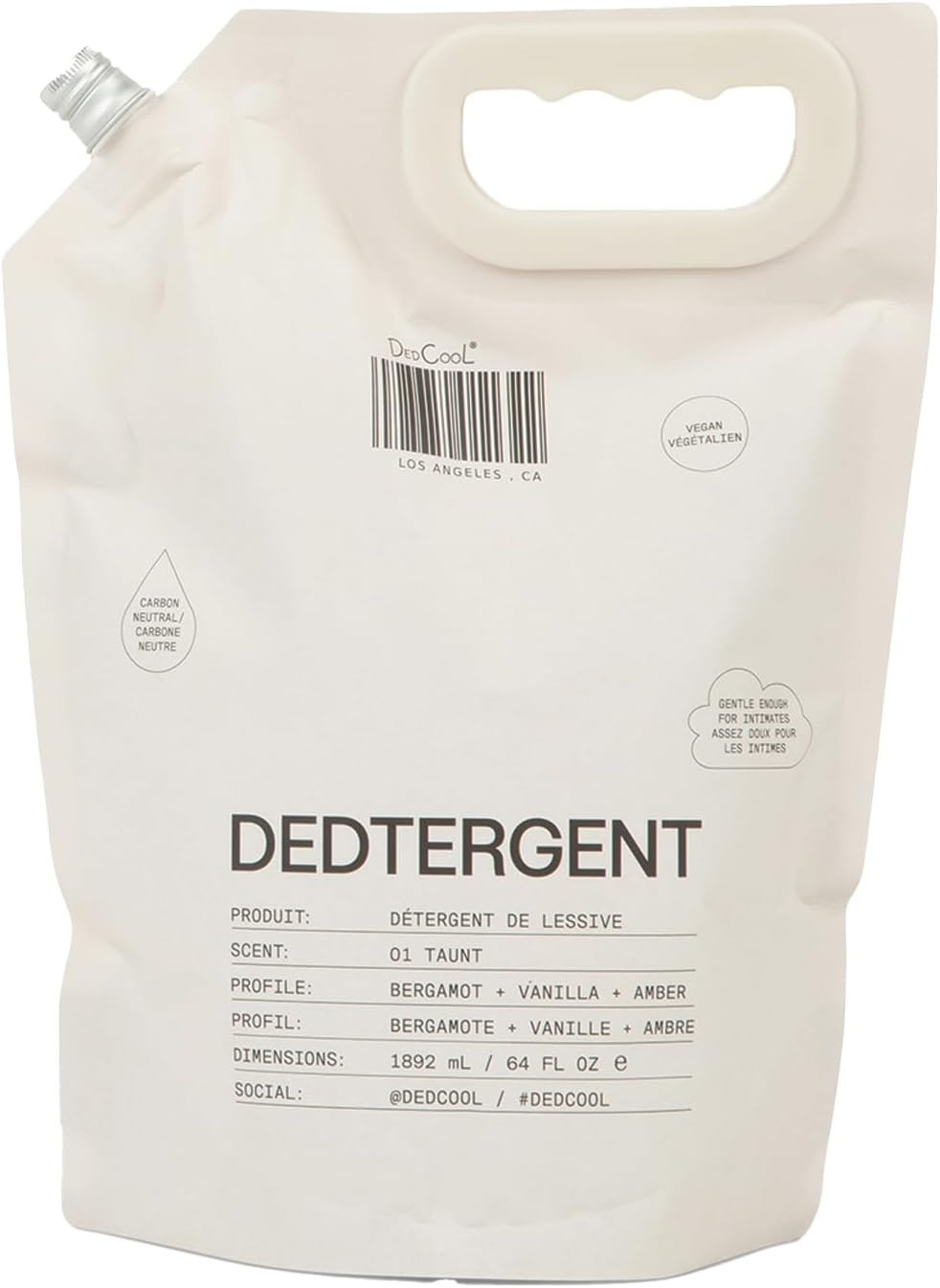 DedCool Liquid Laundry Detergent in 01 Taunt | Luxurious Scent | Stain-Removing