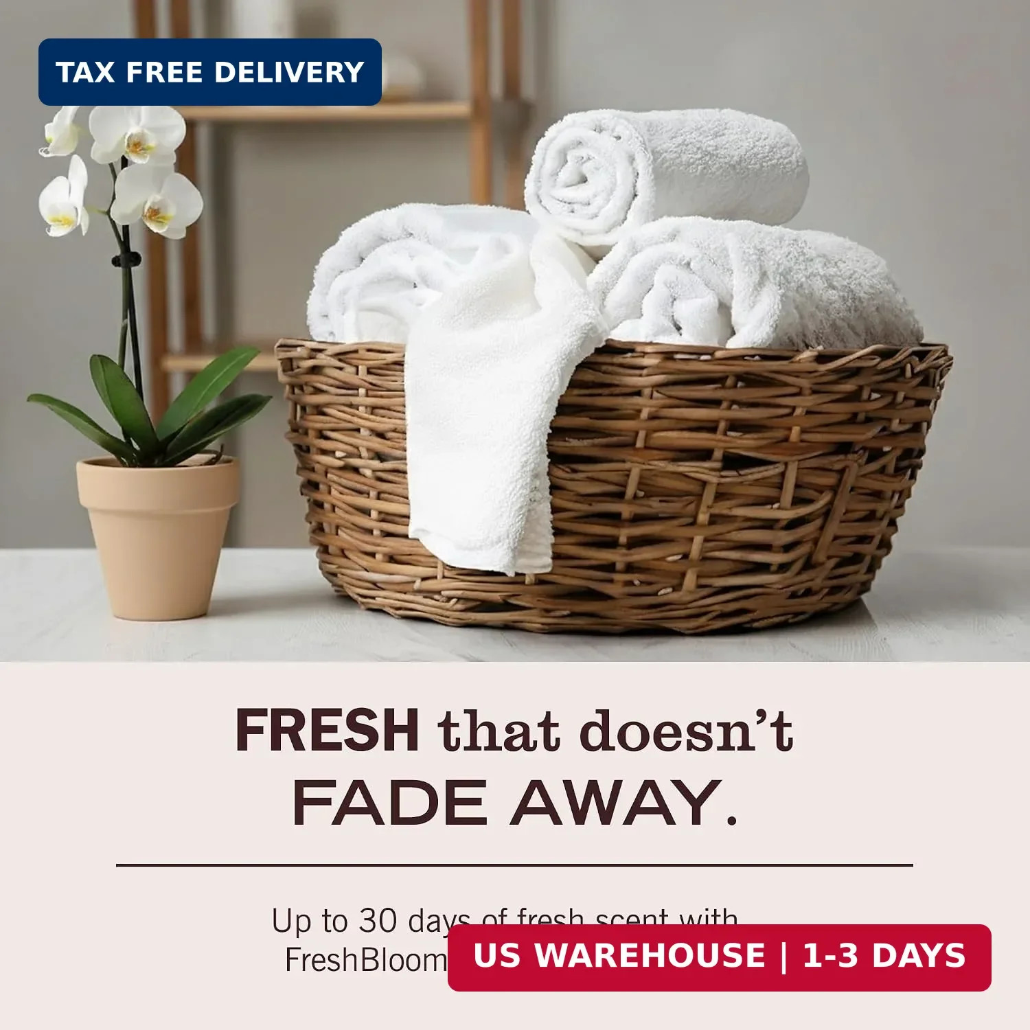 CLEAN DAY Liquid Laundry Detergent, Biodegradable Formula Infused w