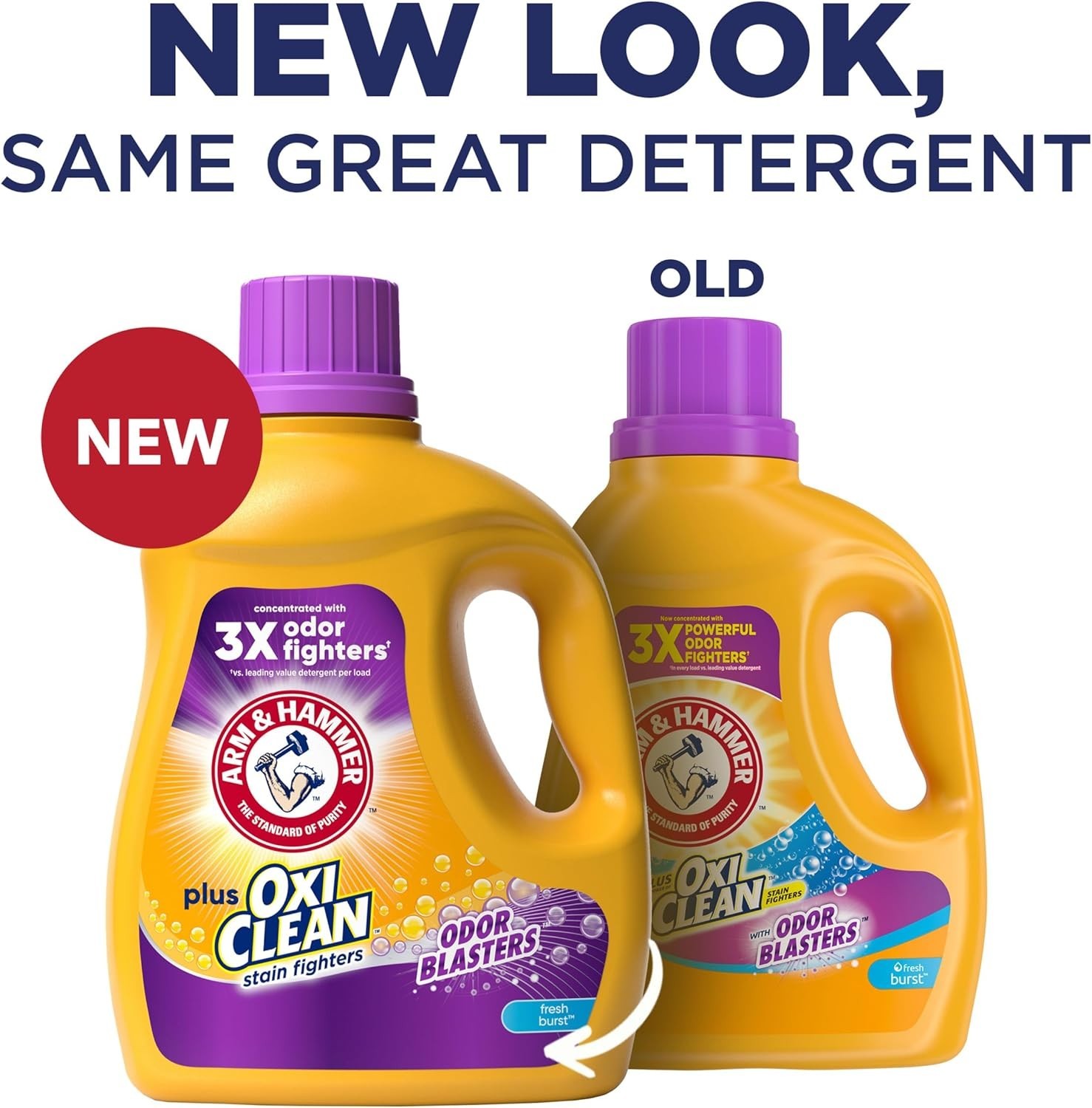 Plus OxiClean Odor Blasters 100.5 Fl Oz – 77 Loads of Fresh Burst Cleaning Power